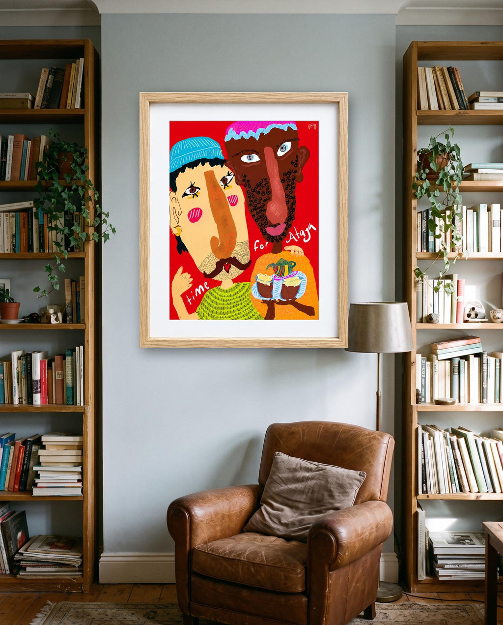 Senegal Ataya Tea Art Print