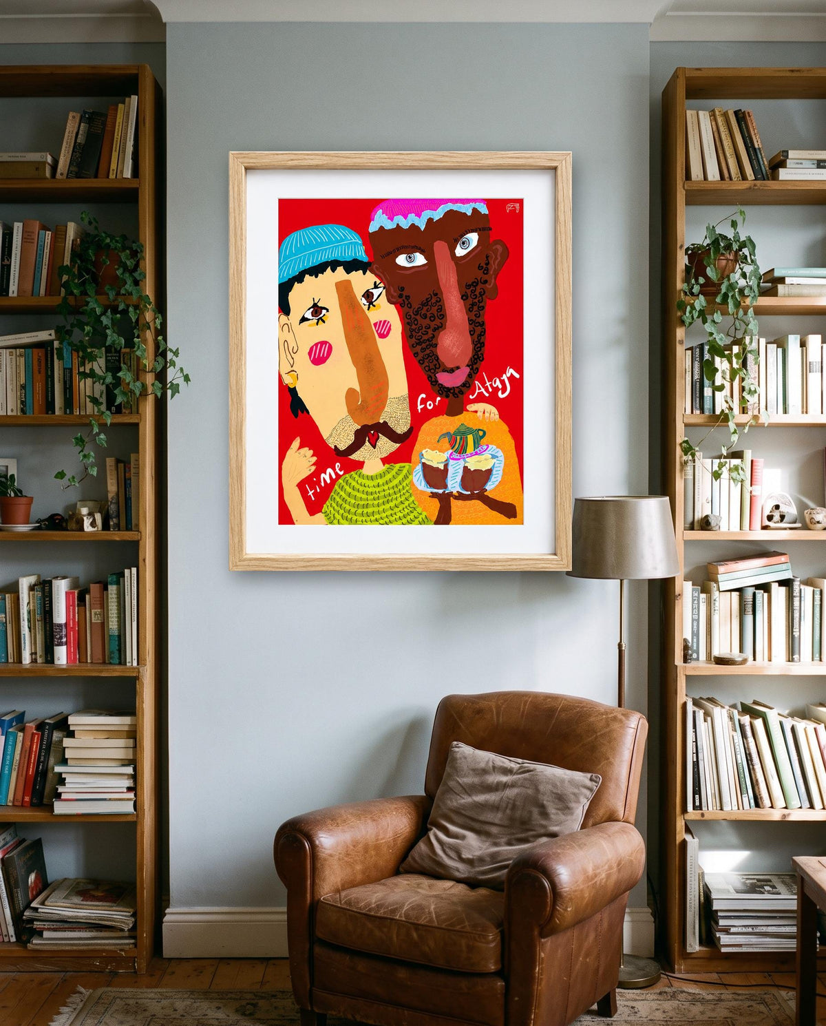 Senegal Ataya Tea Art Print