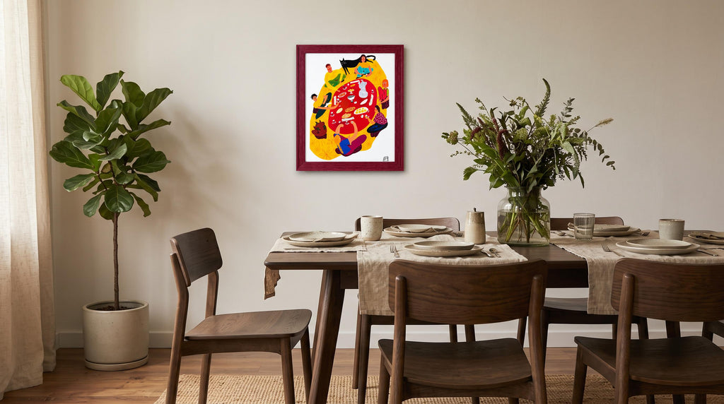 Gathering Art Print
