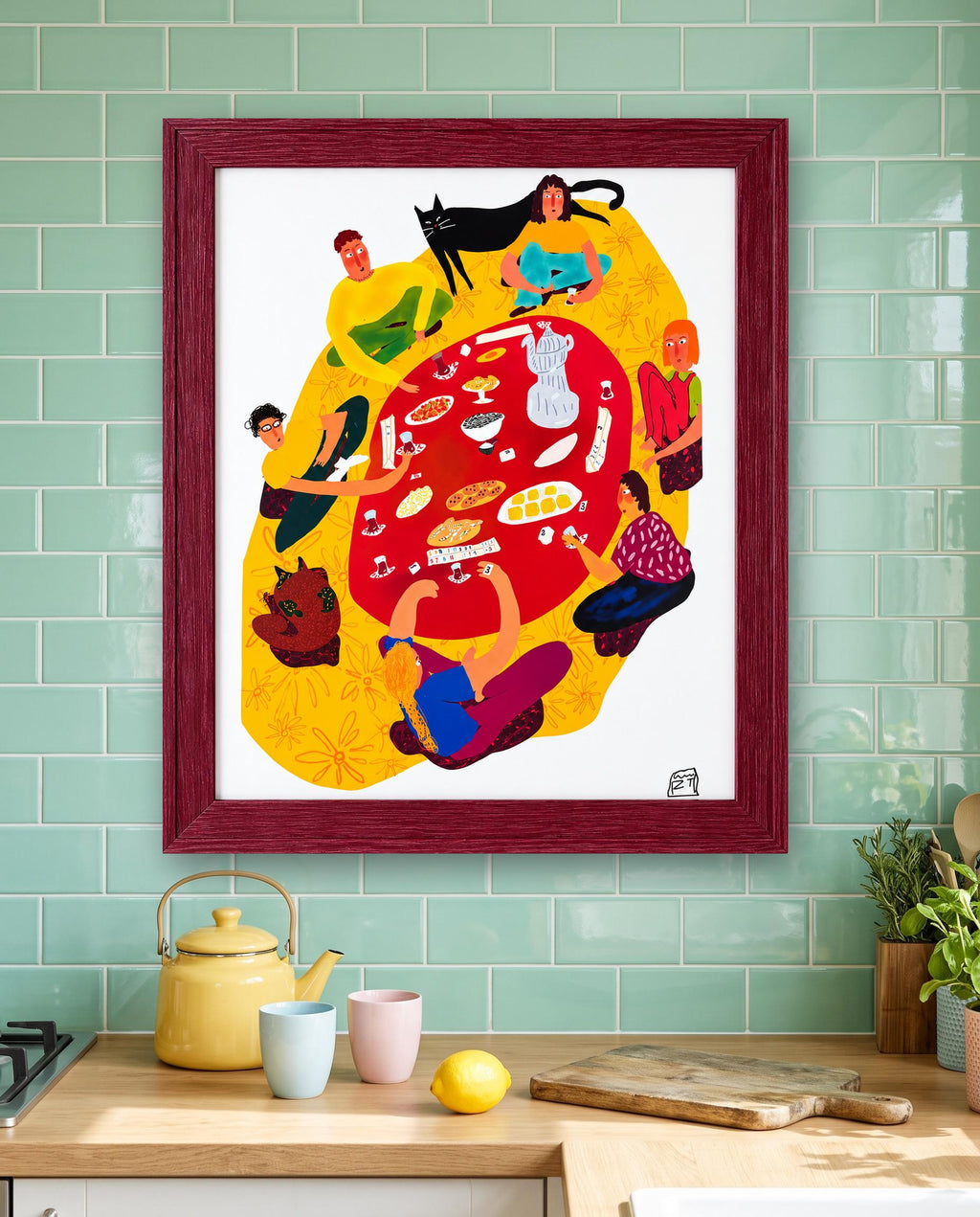 Gathering Art Print