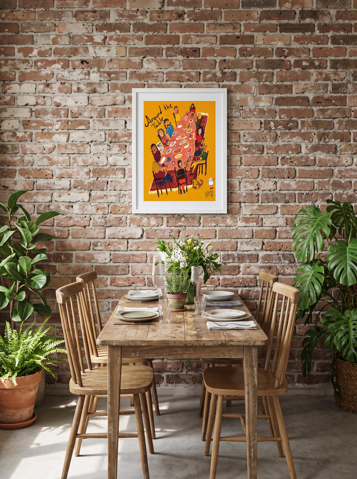 Cozy Kitchen Art Print