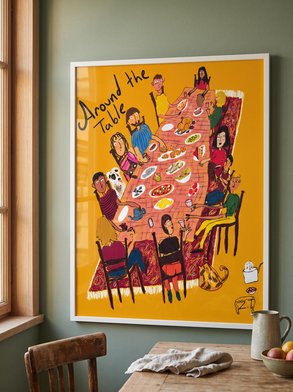 Cozy Kitchen Art Print