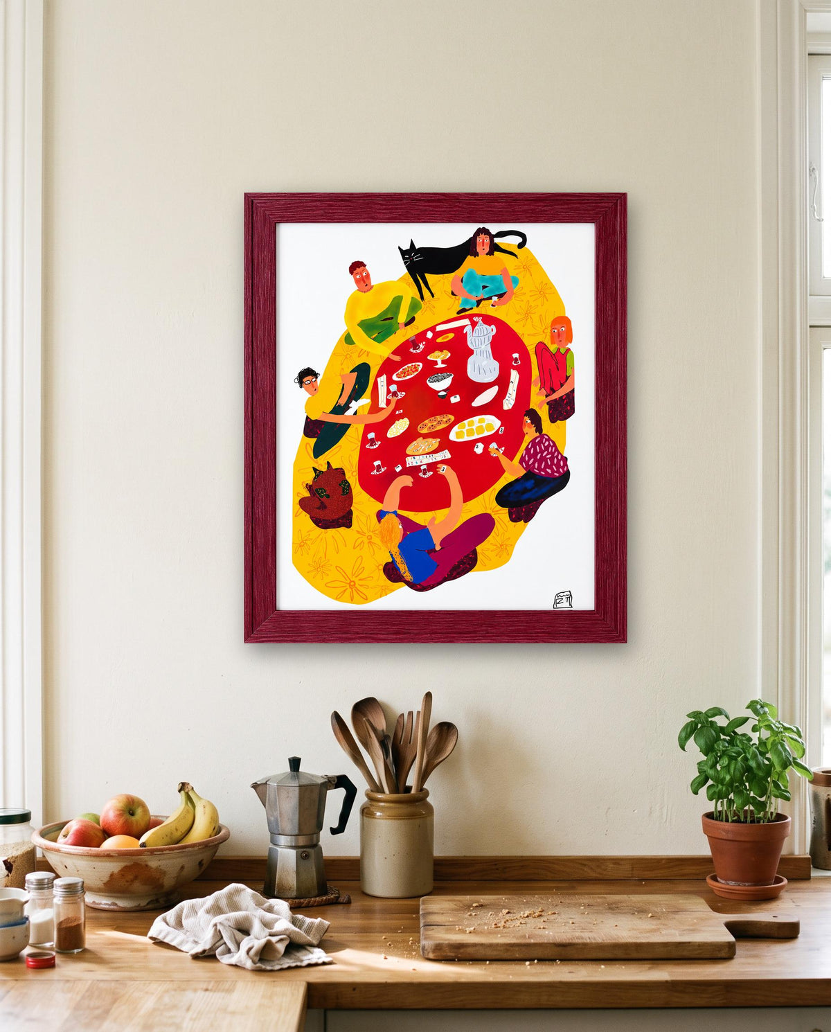 Gathering Art Print