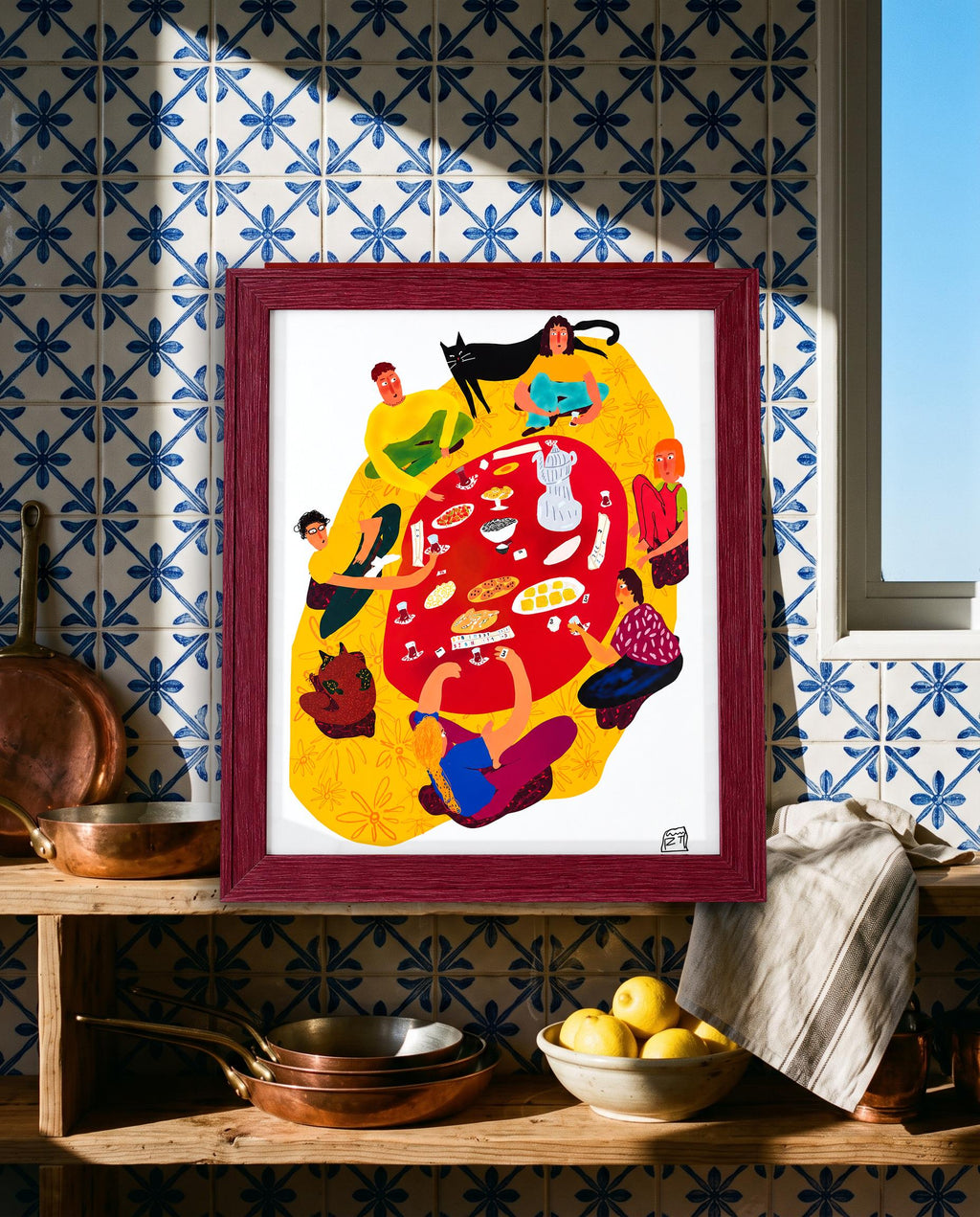 Gathering Art Print